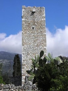 A typical Mani tower